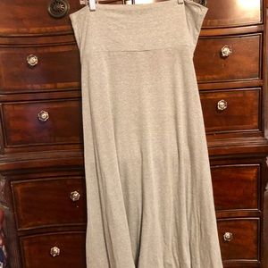 Super Comfy Grey Maxi Skirt